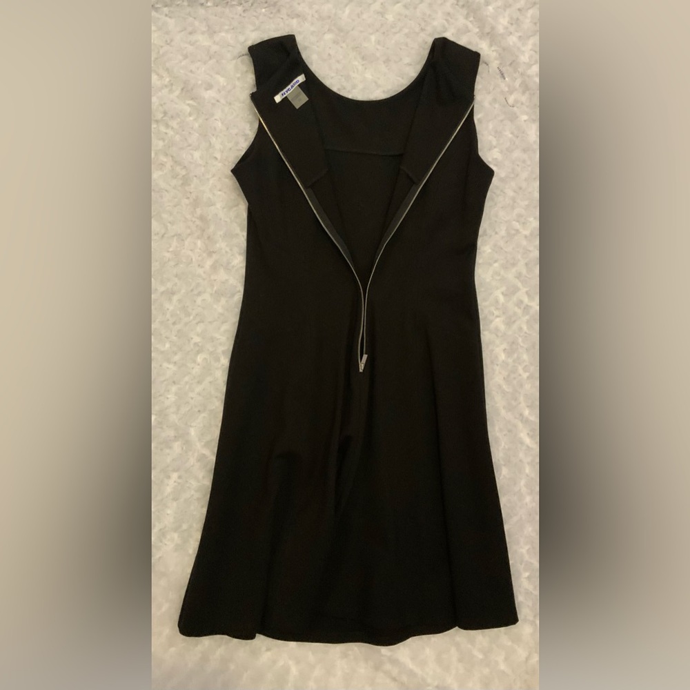 Peter Nygard Dress Black Women’s 10 - Picture 3 of 9